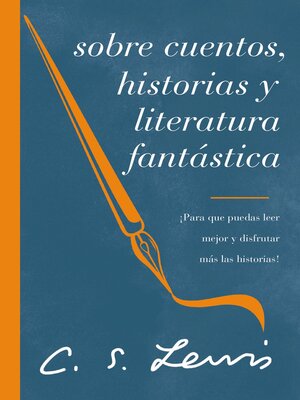 cover image of Sobre cuentos, historias y literatura fantástica